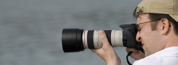Victor fotografeert