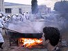 Het eten wordt groots voorbereid